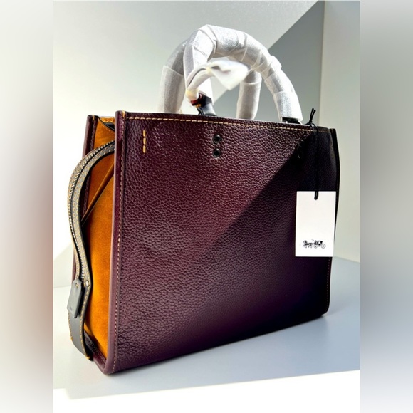 Coach Handbags - COACH 1941 Rogue 30 In Oxblood Whipstitch (second generation)